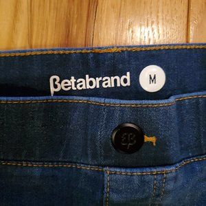 Skinny-Leg | 4-Pocket Betabrand Yoga Denim (Medium Wash) - Medium Betabrand -